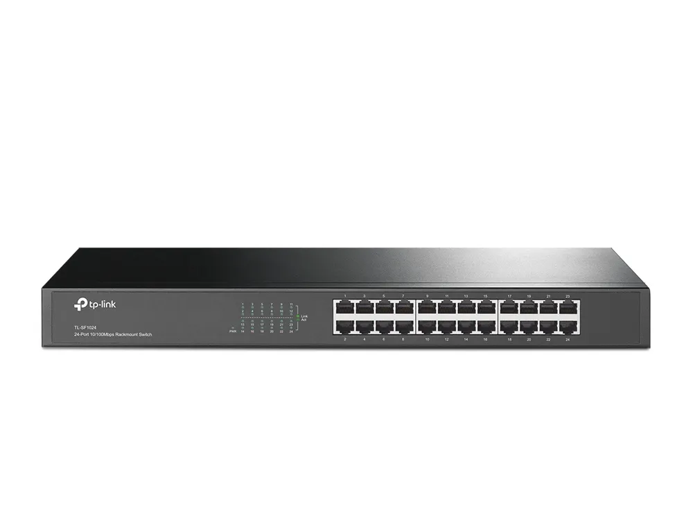 TP-Link TL-SF1024 Switch No Administrado Fast Ethernet 10/100 1U Gris