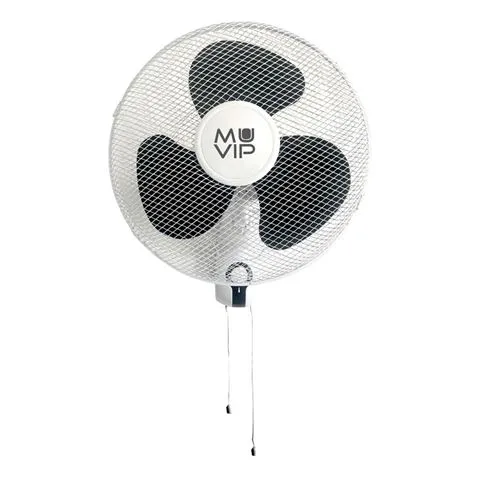 Muvip Ventilador De Pared - 45W - 3 Velocidades - Color Blanco