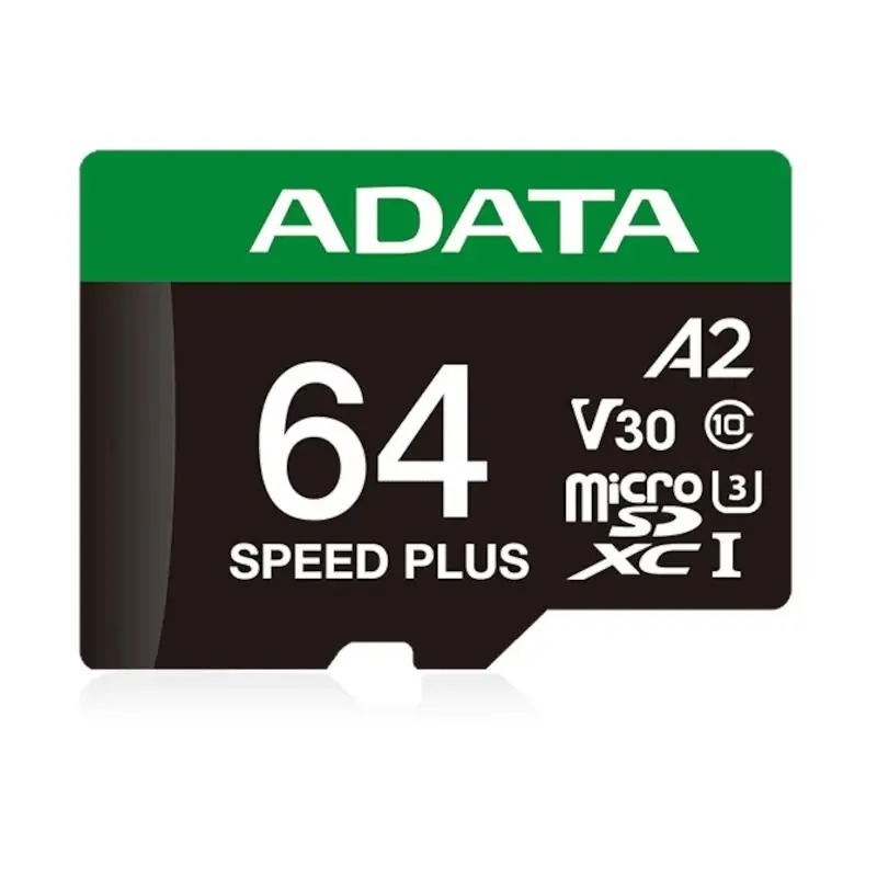 A-DATA Speed Plus microSDXC UHS-I 64GB U3 V30 A2