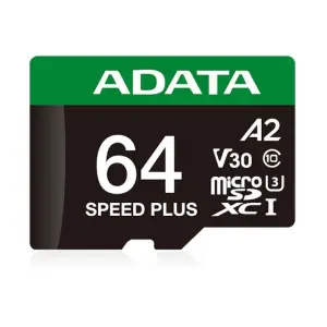 A-DATA Speed Plus microSDXC UHS-I 64GB U3 V30 A2
