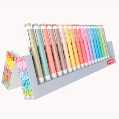 Stabilo Marcador Fluorescente Swing Cool Naturecolors C/Surtidos Set Escritorio 18 Ud