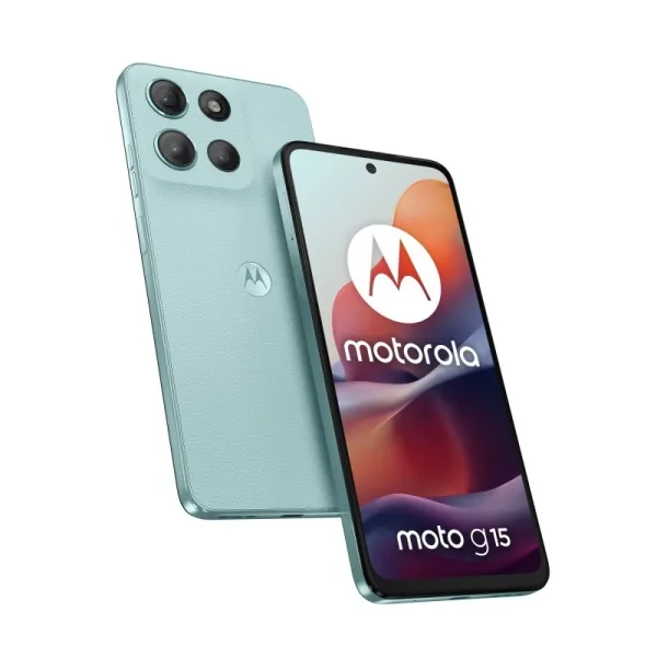 Motorola Moto G15 Smartphone Pantalla Lcd 6.72" - 8Gb - 512Gb - Camara 50Mp - Bateria 5200Mah - Admite Carga De 18W - Color Azul
