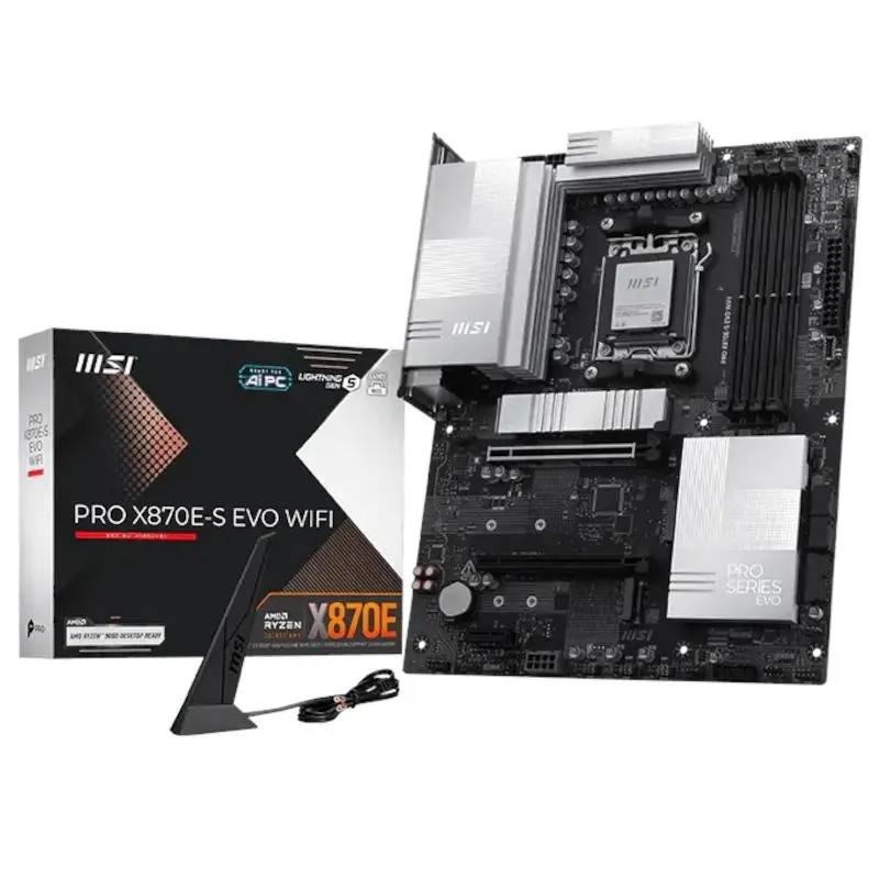 MSI PRO X870E-S EVO WIFI DDR5 ATX Motherboard