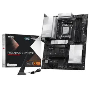 MSI PRO X870E-S EVO WIFI DDR5 ATX Motherboard