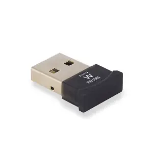 Ewent EW1085 Receptor Bluetooth Micro USB Clase 1 Negro - Alcance de 20 m