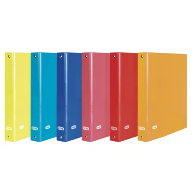 Elba Carpeta Anillas 2 X 40mm Folio Cartón Forrado Plastificado Surtidos