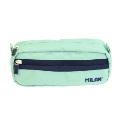 Milan Portatodo Rectangular 2 Cremalleras Serie 1918 Verde