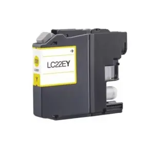Brother LC22E Amarillo Cartucho de Tinta Genérico Reemplazo LC22EY