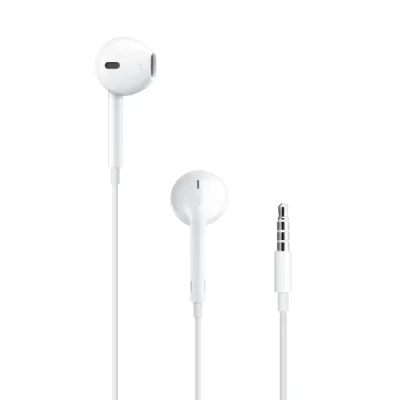 Apple EarPods Auriculares Binaurales con Micrófono y Control de Volumen Jack 3.5mm Blanco