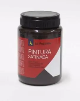 La Pajarita Témpera Escolar Satinada Marrón 35ml L-10