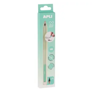 Apli Infinite Pencil Nordik HB Verde + Mina de Recambio + Tapon Protector