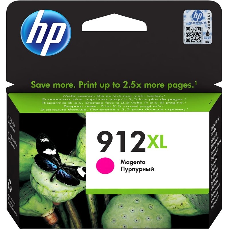 Hp Cartucho 912Xl Magenta