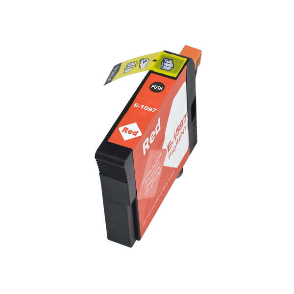 Epson T1597 Rojo Cartucho De Tinta Pigmentada Generico - Reemplaza C13T15974010