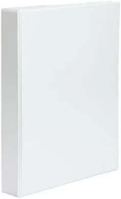 Pardo Carpeta Canguro A4 4 Anillas 16Mm - Bolsa En Lomo Y Portada - Color Blanco