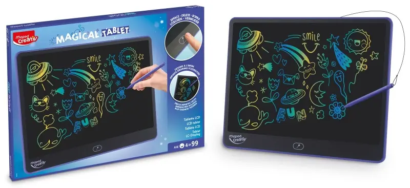 Maped Magical Tablet 16" LCD para Dibujar - Ideal para Niños a Partir de 4 Años