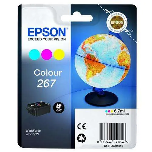 Epson T267 Color Cartucho De Tinta Original - C13T26704010