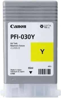 Canon PFI030 Cartucho de Tinta Amarillo Original