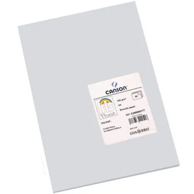 Iris Cartulina 210X297Mm 185Gr Gris Perla -50U-