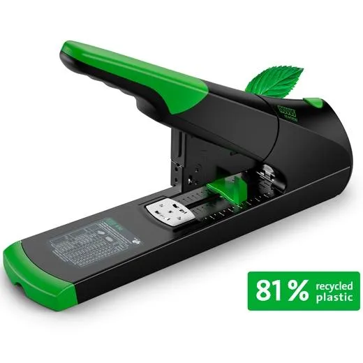 Novus Grapadora De Gruesos B50 Re+New Heavy Duty Negro  140 Hojas