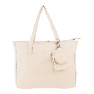 Oxford Endless Tote Bag 14L con 9 Bolsillos y Neceser Interior - Color Beige