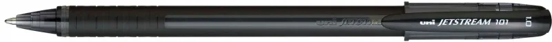 Uni-Ball Jetstream Sx-101-10 Boligrafo De Tinta - Punta De Bola 1Mm - Tinta De Secado Instantaneo - Ideal Para Zurdos - Color Negro