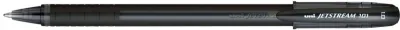 Uni-ball JetStream SX-101 Bolígrafo Tinta Secado Instantáneo 1mm Negro para Zurdos