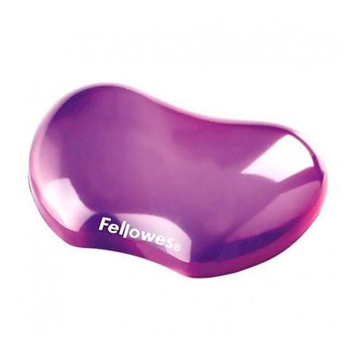 Fellowes Reposamuñecas Gel Flexible Crystal Violeta