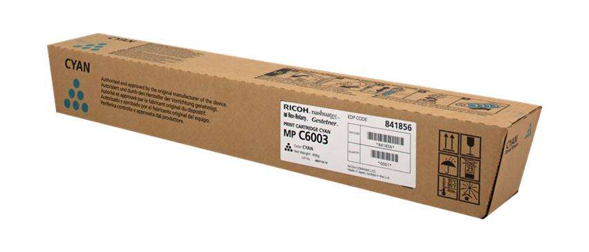 Ricoh Aficio Mp-C4503/Mp-C5503/Mp-C6003 Cyan Cartucho De Toner Original - 841856