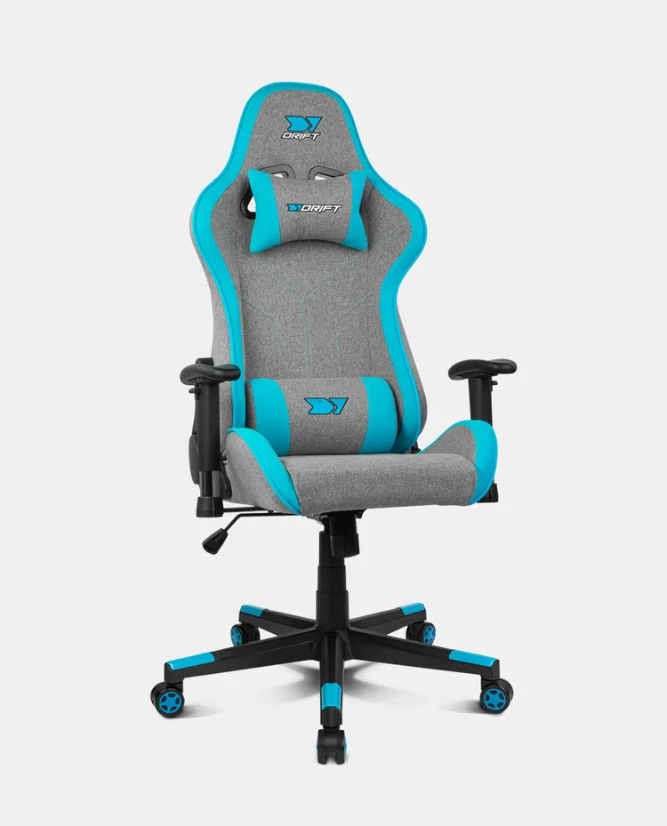 DRIFT Silla Gaming DR90 PRO Gris/Azul