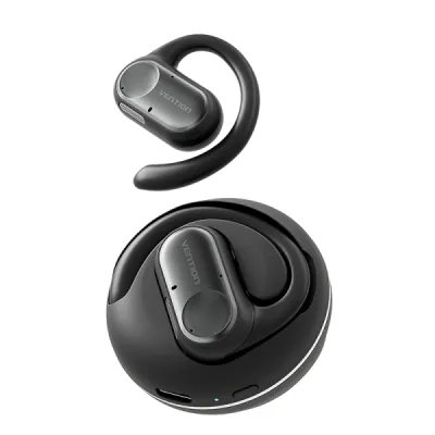 Vention Auriculares Bluetooth OpenBeat O11 - Bluetooth 5.3 - USB-C - Negro