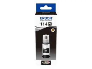 Epson 114 Botella de Tinta Pigmentada Negra Original