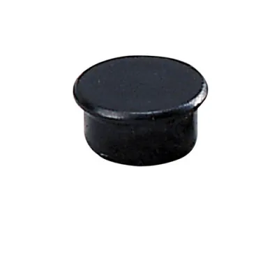 Dahle 95513 Pack De 10 Imanes Para Pizarra Blanca - Diametro De 13Mm - Color Negro