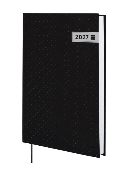 Finocam Dynamic Porto Agenda Profesional Anual 2027 1 Día por Página 140x204mm Tapa Dura Negra