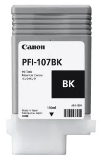 Canon PFI107 Cartucho de Tinta Negro Original - PFI107BK/6705B001