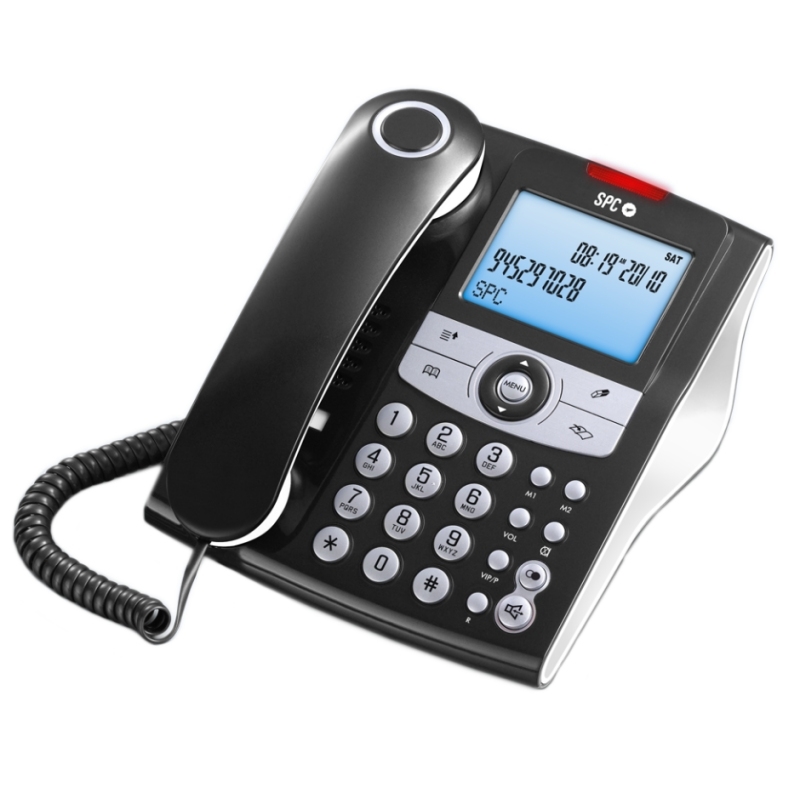 Spc 3804N Telefono Elegance Id 70M Ml Id Lcd Negro