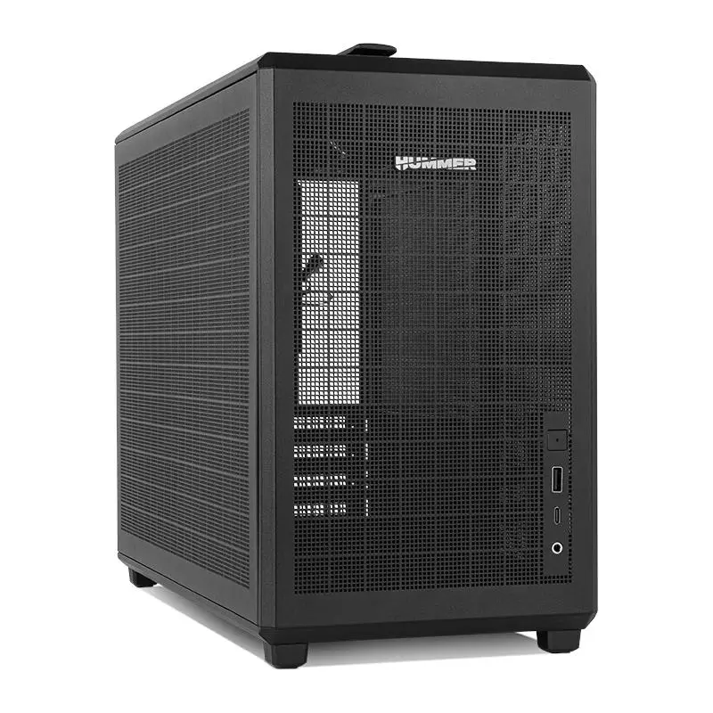 Nox Caja Mini Torre M-Atx Hummer Refresh Mesh Negr