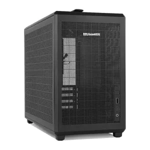 NOX Hummer Refresh Mini Torre M-ATX con Panel Mesh Negro