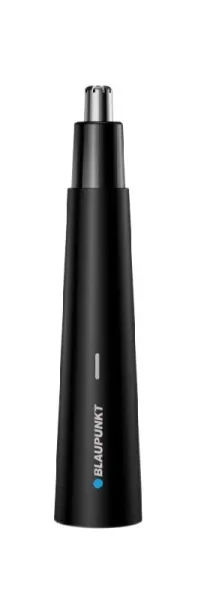 Blaupunkt Cortapelos Recargable para Nariz y Oídos, Batería 320mAh, USB-C, Accesorios Incluidos, Color Negro