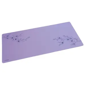 Trust GXT 759 Alfombrilla Raton XXL - Bordes Cosidos - 90 x 40 cm - Color Purpura