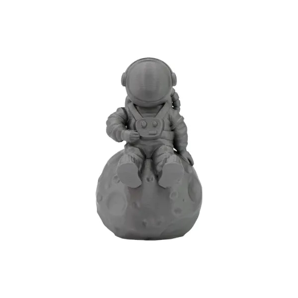 3D Filamento 3D PLA 1.75mm 1kg Bobina Color Plata