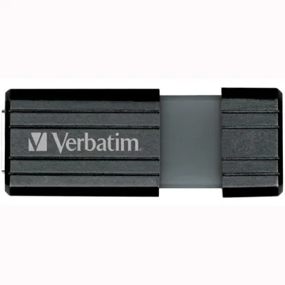 Verbatim Pendrive Retráctil Store'n'Go Pinstripe 64GB USB 2.0 Negro