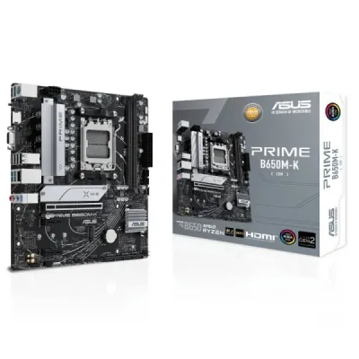 Asus Prime B650M-K Placa Base AMD AM5 MicroATX 2x DDR5 HDMI M.2 PCIe 4.0