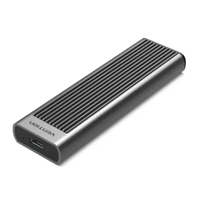 Vention Carcasa Externa SSD M.2 NVMe USB 3.1 10Gbps Aluminio Gris