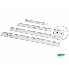 Faibo Regla Escolar 40Cm Transparente