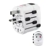 HAMA Adaptador de Viaje 3 Clavijas para 150 Países