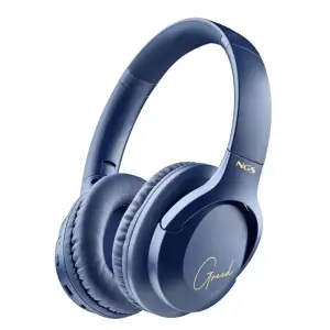 NGS Artica Greed Auriculares Bluetooth 5.1 con Micrófono y Diadema Ajustable - Azul