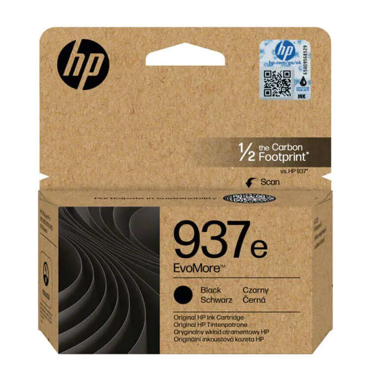 Hp 937E Xl Negro Cartucho De Tinta Original - 4S6W9Ne