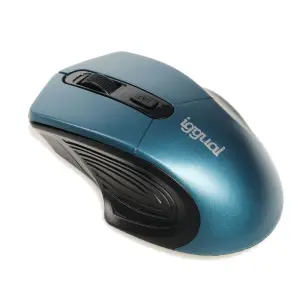 iggual Ratón Inalámbrico Ergonómico 1600 DPI Azul