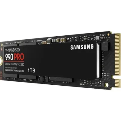 Samsung 990 PRO 1TB M.2 NVMe SSD PCIe 4.0 - Lectura 7450MB/s, Escritura 6900MB/s
