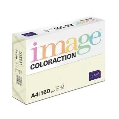 Image Papel Reprográfico Coloraction DIN A4 160g Paquete 250 H Crema